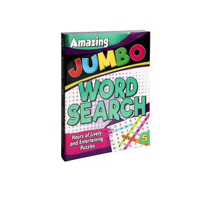 Amazing Jumbo Word Search 5 Puzzle Book