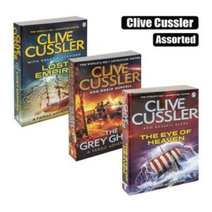 Book Novel A-format Clive Cussler Assorted