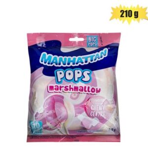 Manhattan Sweet Lolly Mh Marshmallow Pops 210g