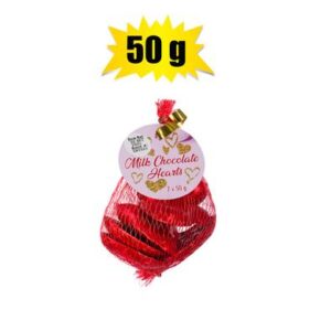 Kayleys Sweet Choc St Bag of Mini Hearts (t)