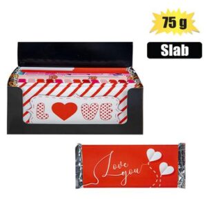 Sweet Choc Px Valentine Slab 75g