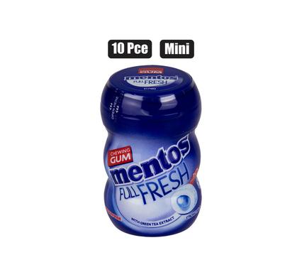 Mentos Gum Nano Bottle Strong Mint 10-piece