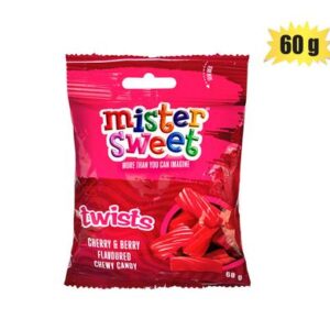 Mister Sweet Sweet Liquorice Ms Twist Chr &sbr 60g Th