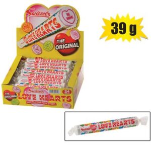 Swizzels Sweet Candy Dl Love Hearts Large 39g (t)