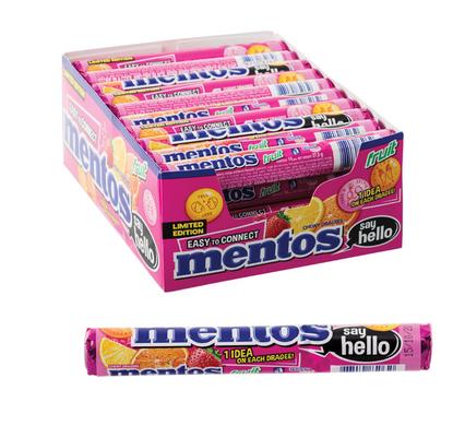Sweet Candy Cl Mentos Fruit Roll