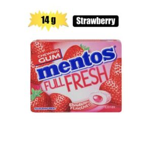 Mentos Gum Cl Blister Strawberry