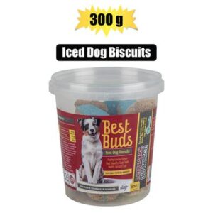 Best Buds Dog Biscuits Iced 300g